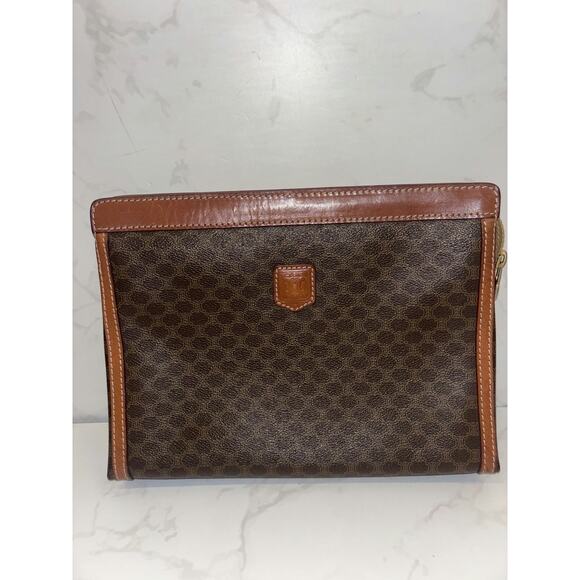 Celine Vintage Clutch in Brown - Excellent Condition - Picture 1 of 7